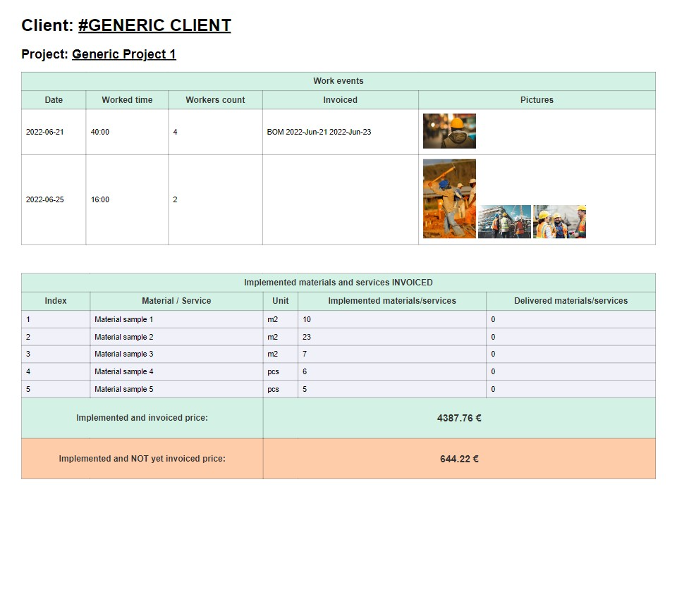 Generate client area and keep connected with your client